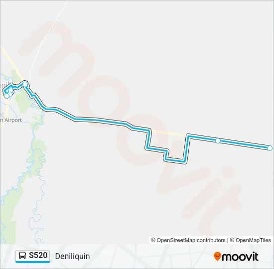 S520 Bus Line Map