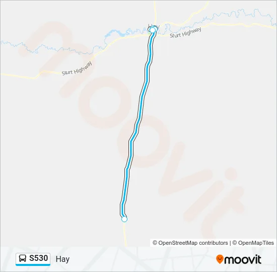 S530 Bus Line Map