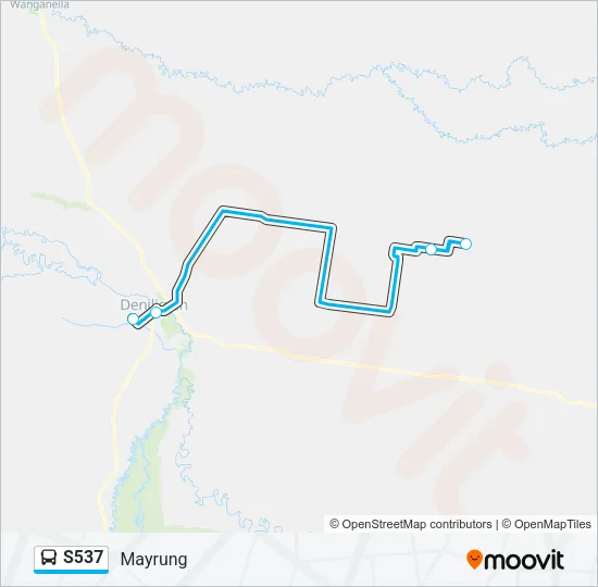 S537 Bus Line Map