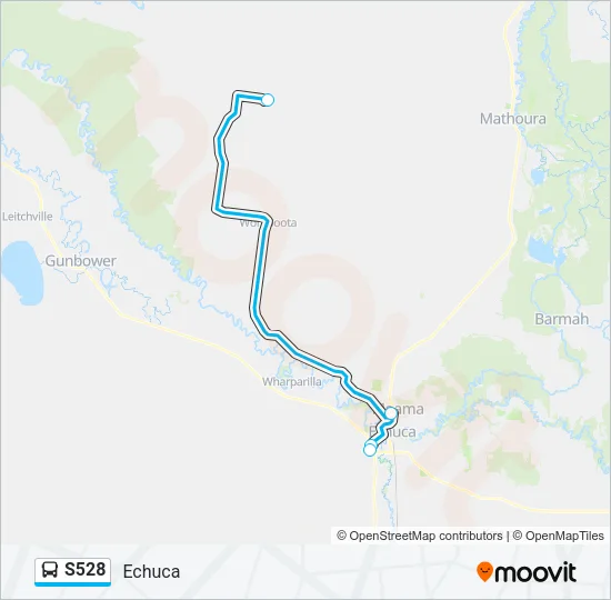 S528 Bus Line Map