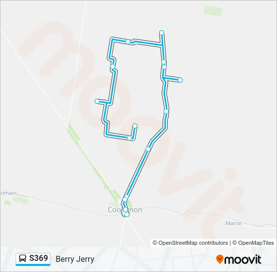 S369 Bus Line Map