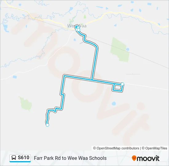 S610  Line Map