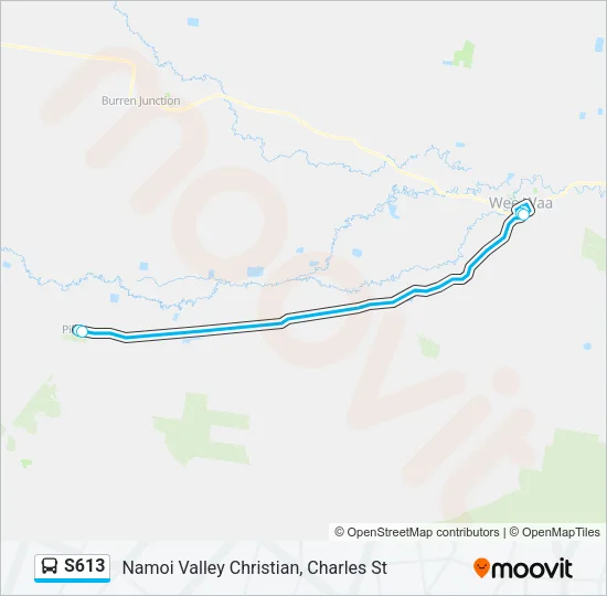 S613  Line Map
