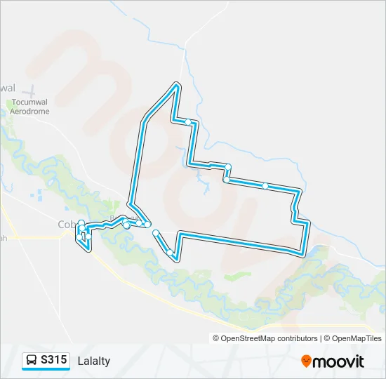 S315 Bus Line Map