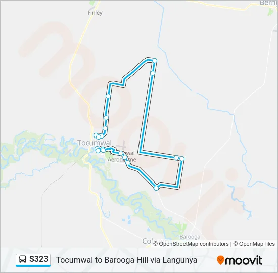 S323 Bus Line Map