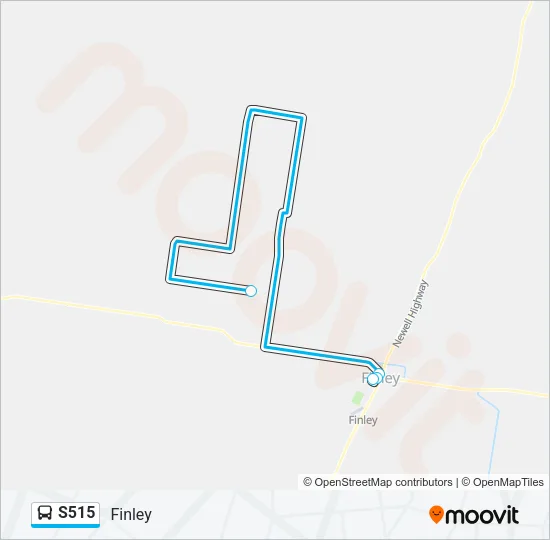 S515 Bus Line Map