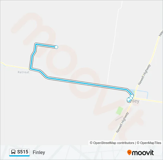 S515 Bus Line Map