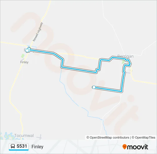 S531 Bus Line Map