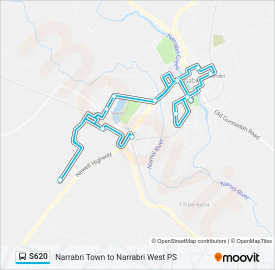 S620  Line Map