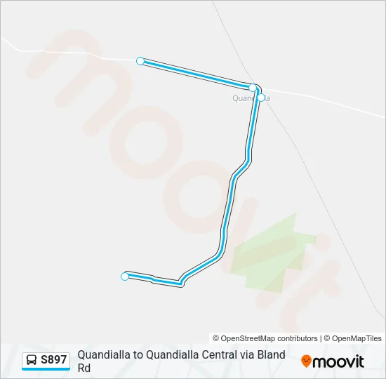 S897 Bus Line Map