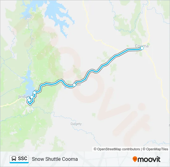 SSC Bus Line Map