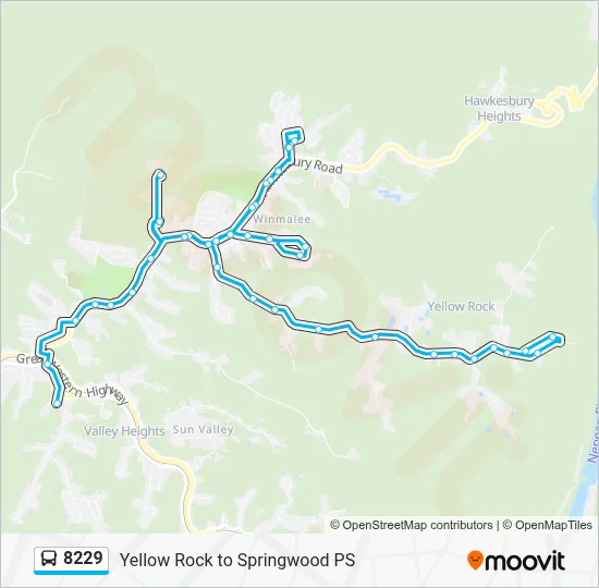 Springwood Bus Map 8229 Route: Schedules, Stops & Maps - Springwood PS (Updated)