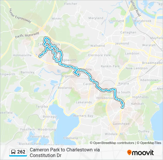 262 Route: Schedules, Stops & Maps - Charlestown (Updated)