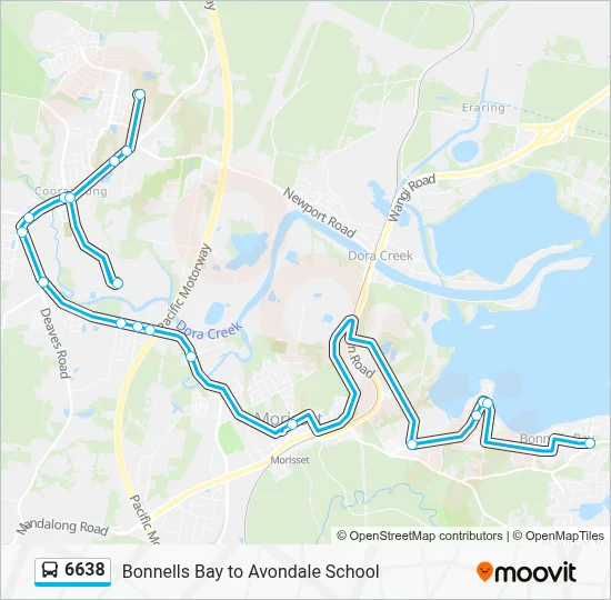 6638 Route: Schedules, Stops & Maps - Avondale School (Updated)
