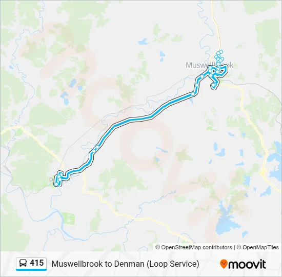 415 Bus 415 Route: Schedules, Stops & Maps - Denman (Updated)