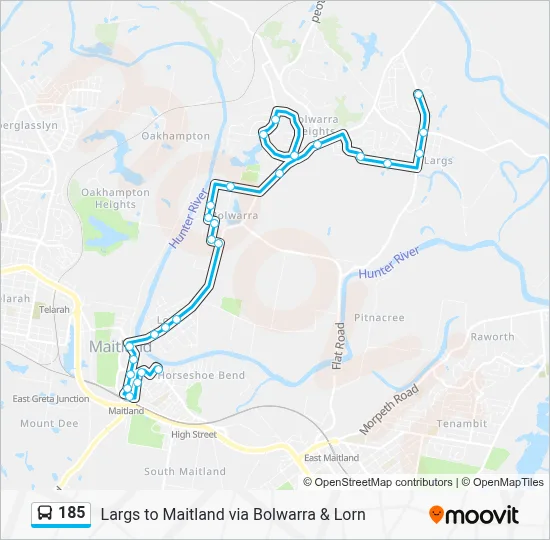 Bus 185 Rute 185 Route: Schedules, Stops & Maps - Largs (Updated)