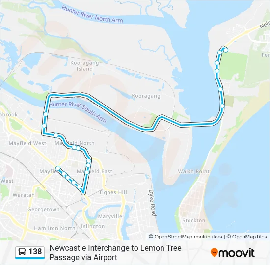 138 Route: Schedules, Stops & Maps - Bay Way Caravan Park (Updated)