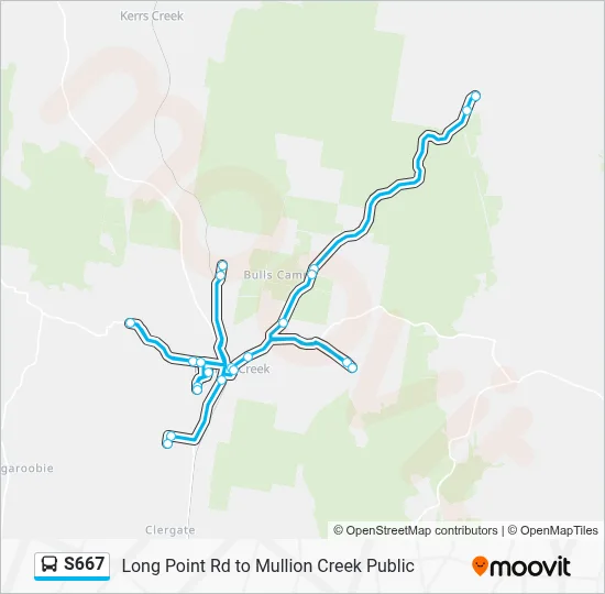 Mapa de S667 de 