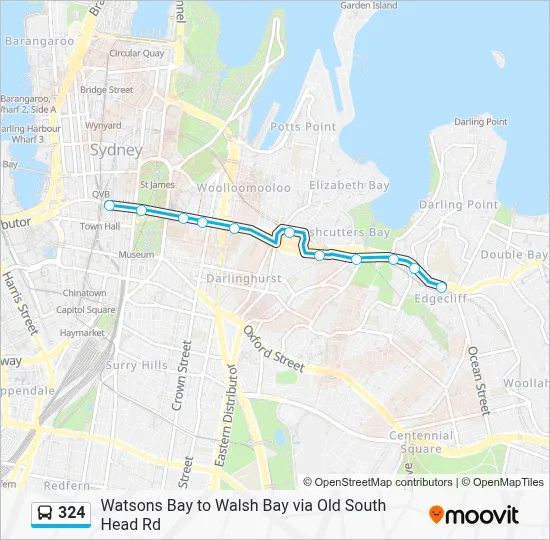 324 Route: Schedules, Stops & Maps - City Park St (Updated)