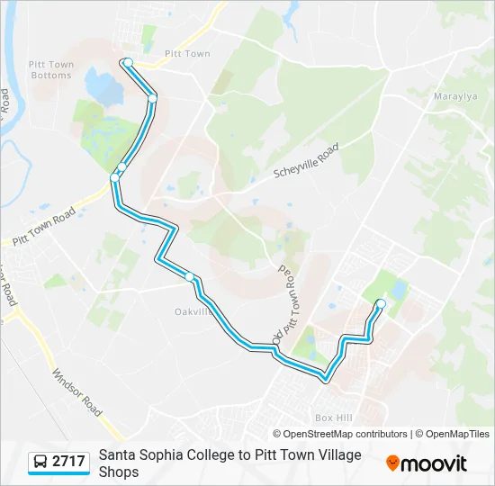 2717 Route: Schedules, Stops & Maps - Pitt Town (Updated)