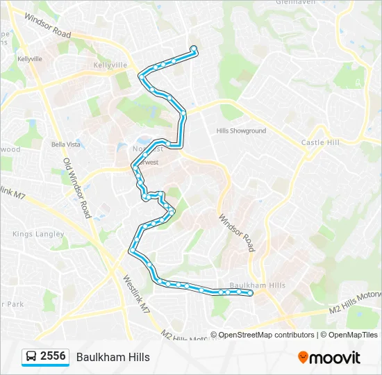 2556 Route - William Clarke College to Baulkham Hills: Schedules, Stops ...