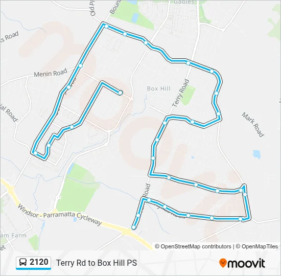 2120 Route: Schedules, Stops & Maps - Box Hill PS, George S (Updated)