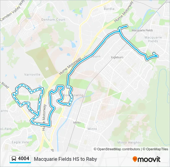 4004 Route: Schedules, Stops & Maps - Spitfire Dr opp Kittyhawk Cres ...