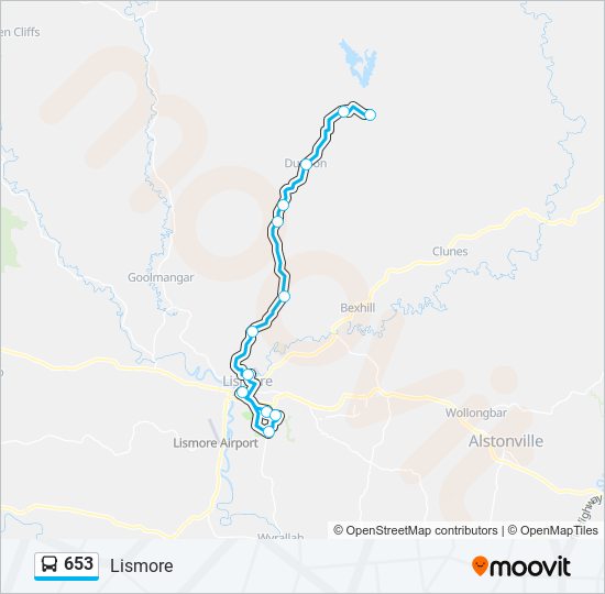 653  Line Map