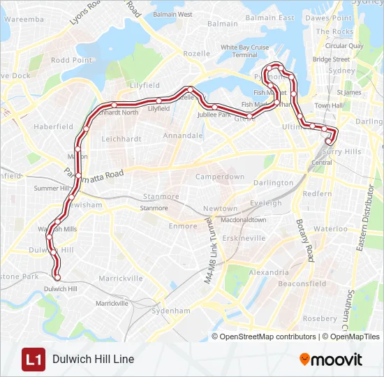 L1  Line Map