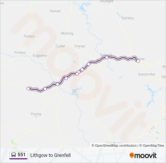 551  Line Map