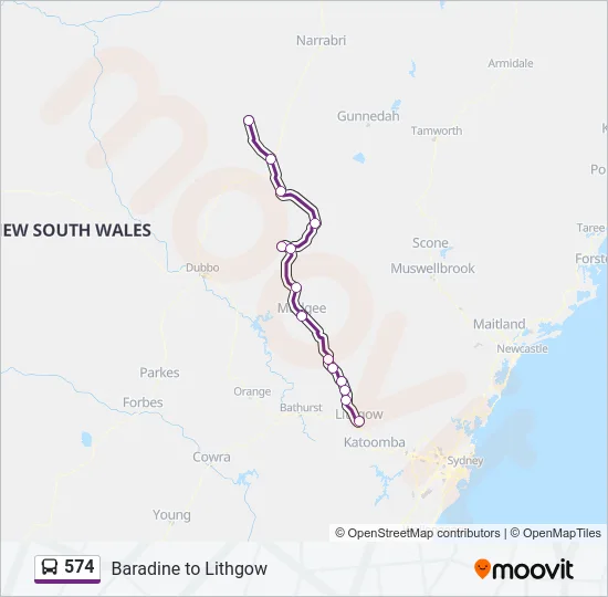574  Line Map