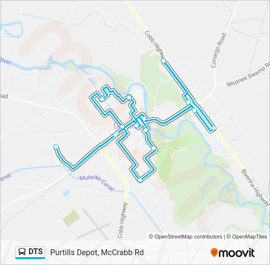 Mapa de DTS de 