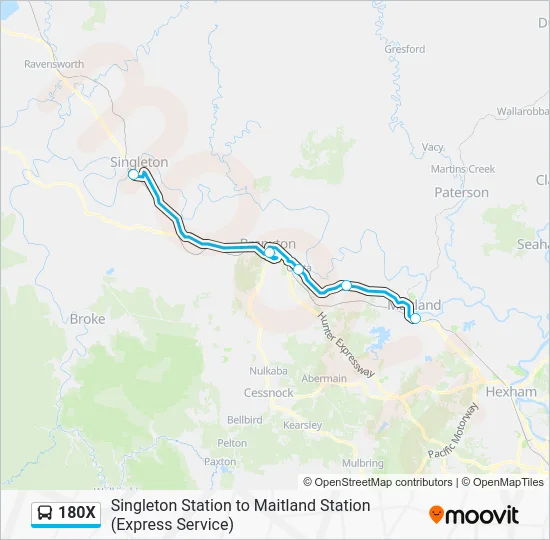 180X Route: Schedules, Stops & Maps - Maitland Station (Updated)
