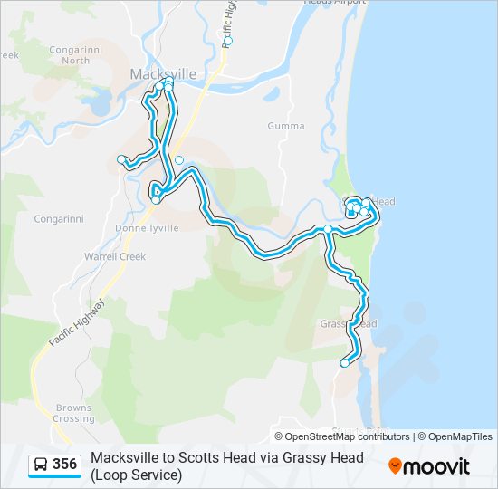 356  Line Map