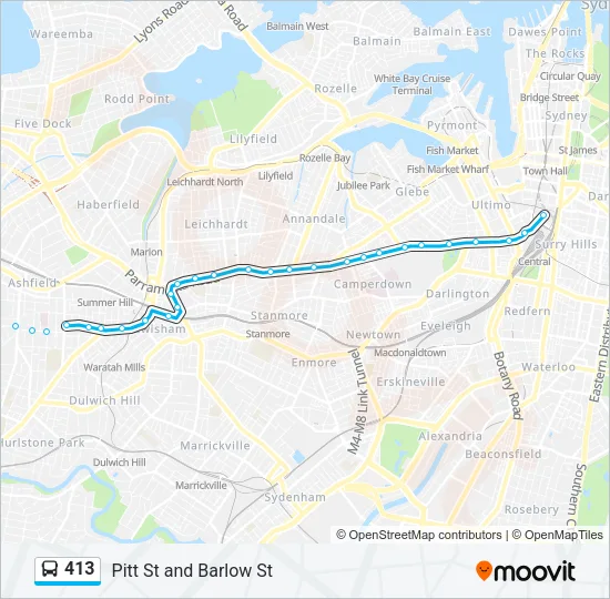 413  Line Map