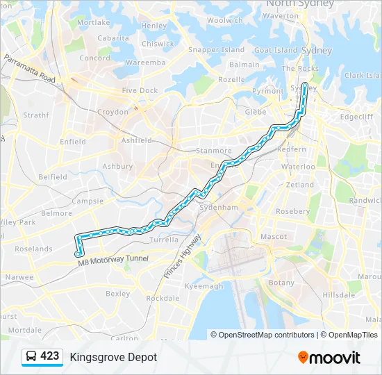 423  Line Map
