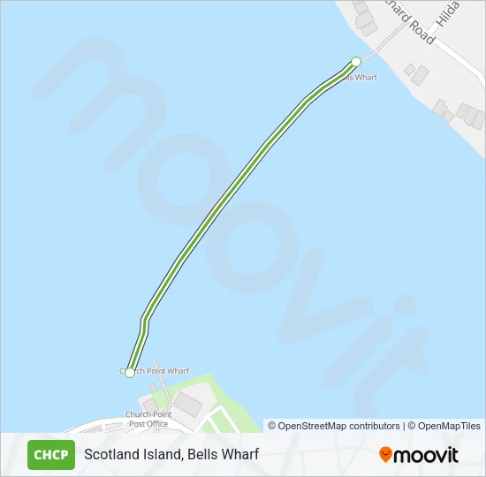 CHCP Ferry Line Map