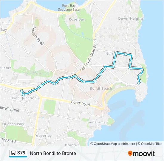 379 Bus Line Map
