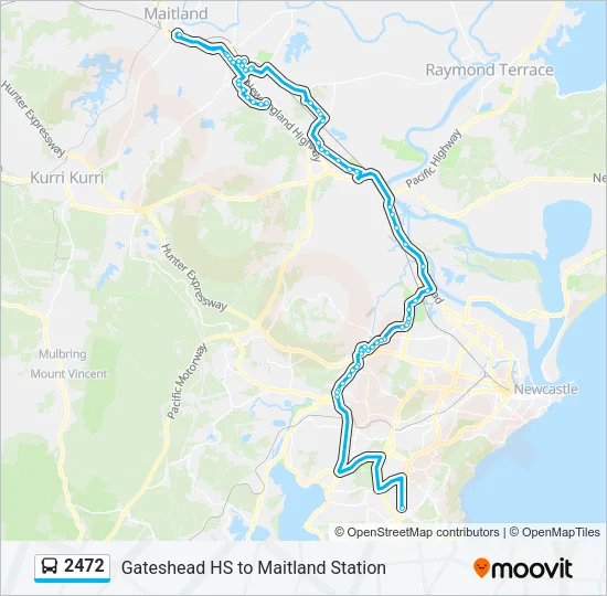 2472 Bus Line Map