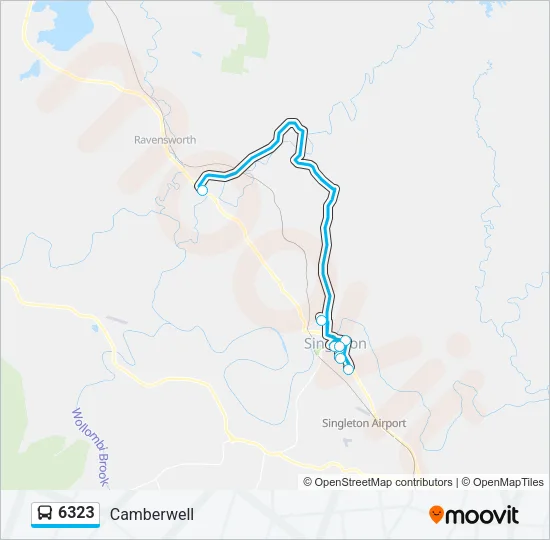 6323 Bus Line Map