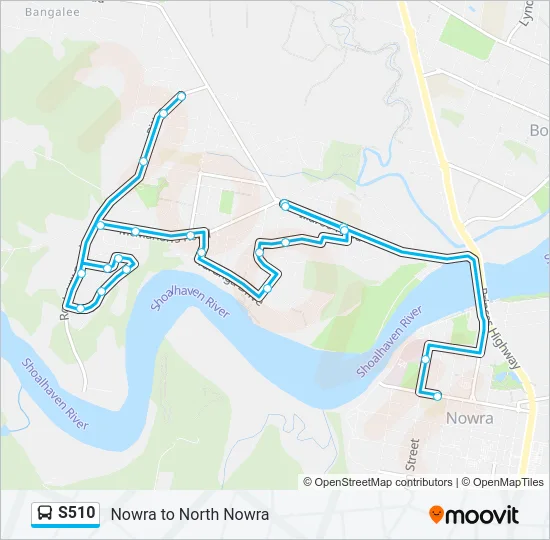 S510 Bus Line Map