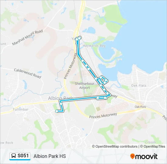 S051 Bus Line Map