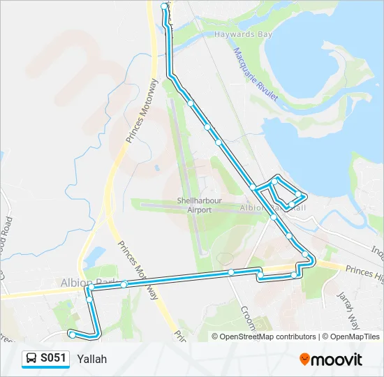 S051 Bus Line Map