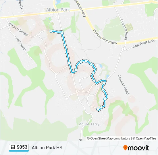 S053 Bus Line Map