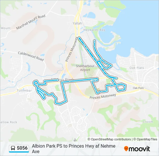 S056 Bus Line Map