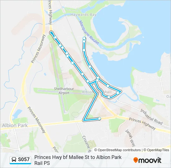 S057 Bus Line Map