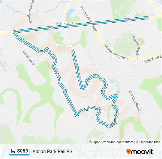 S059 Bus Line Map