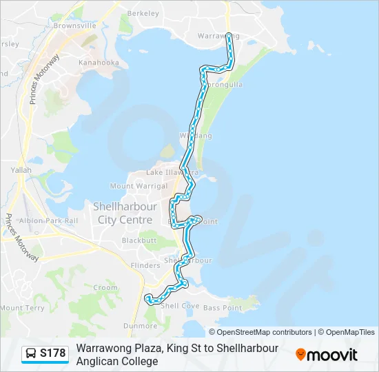 S178 Bus Line Map