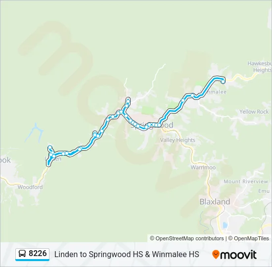 8226 Bus Line Map