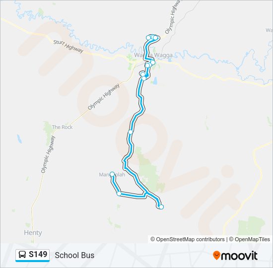 s149 Route Schedules, Stops & Maps School Bus (Updated)
